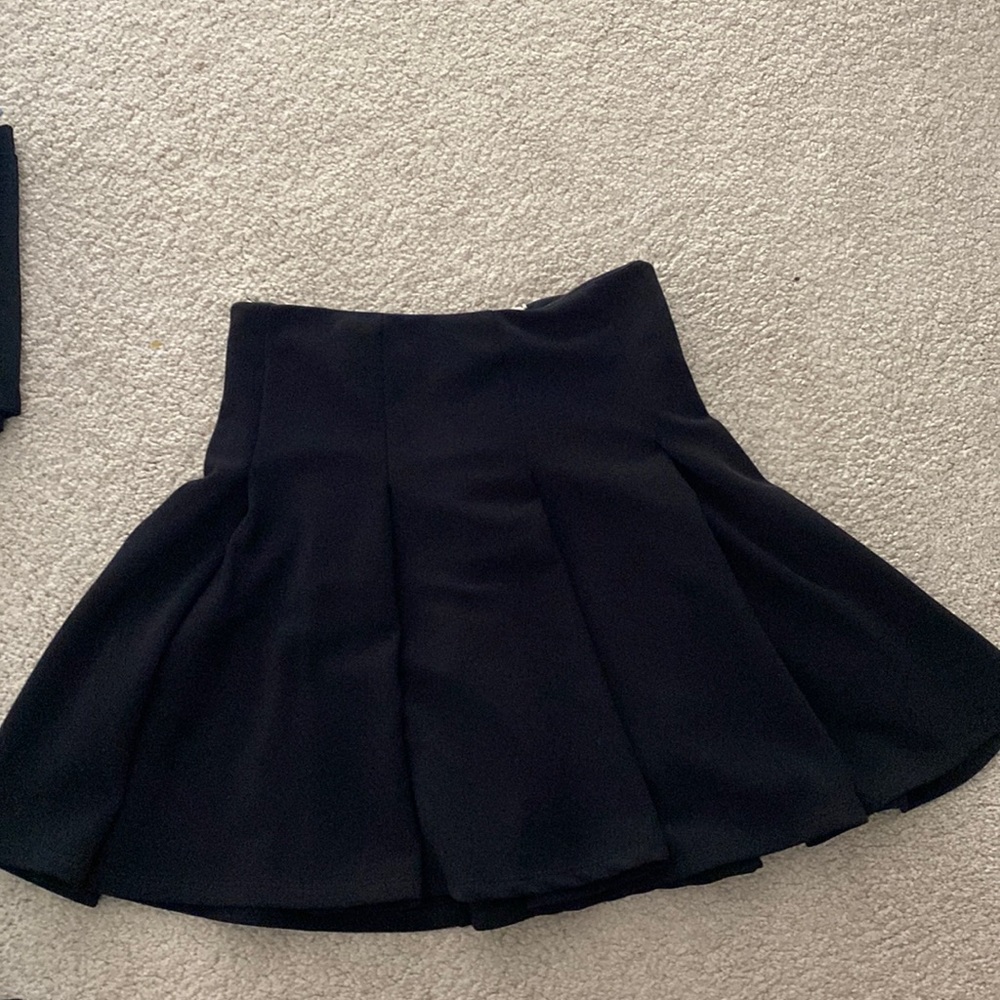 Lush Black Skater skirt size small